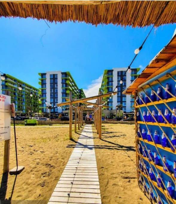 Alezzy Beach Apartament Prima Linie La Mare Năvodari Exterior foto
